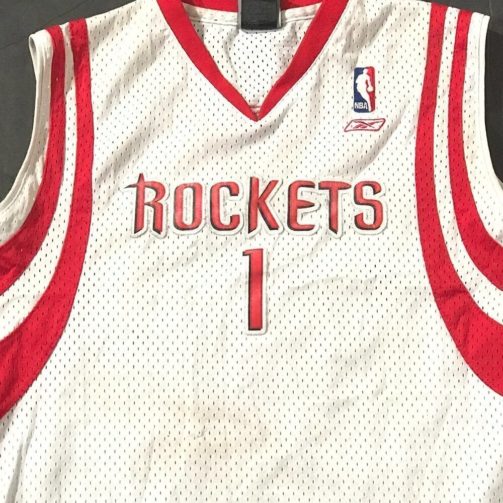 NBA Reebok Houston Rockets Vintage Jersey - Picture 3 of 11